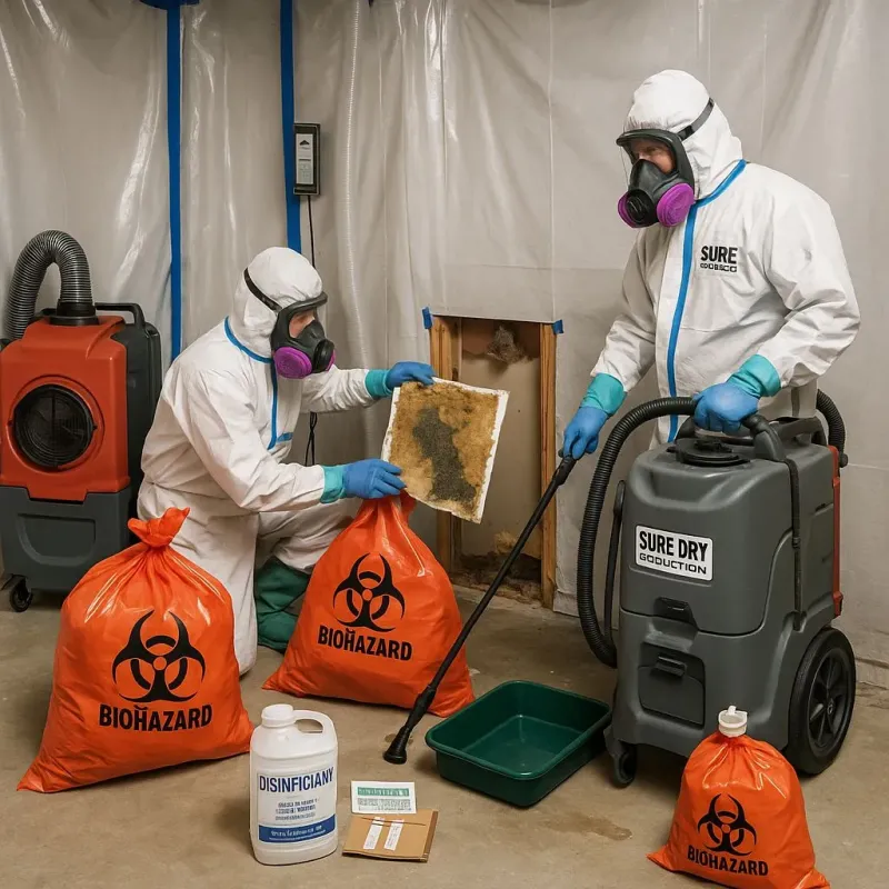 Contaminated Water Handling Protocols process in Two Rivers, WI