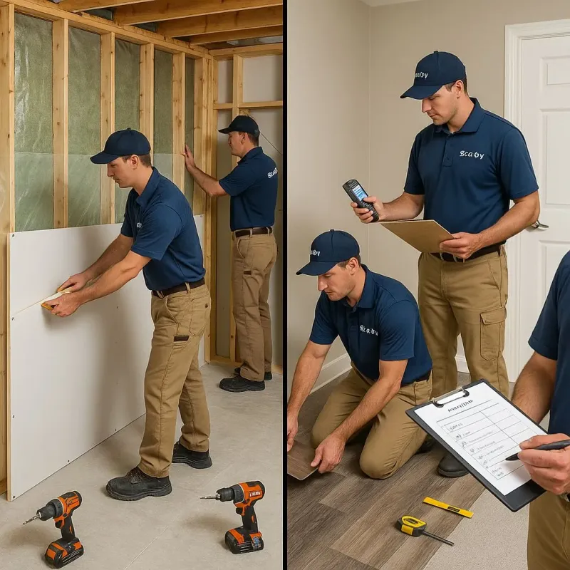 Repairs and Reconstruction process in Two Rivers, WI