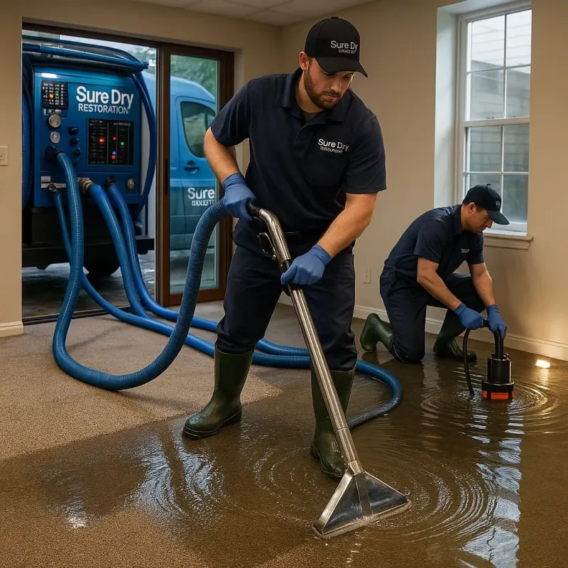Water Extraction and Removal process in Two Rivers, WI